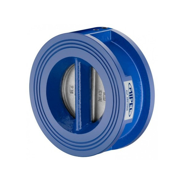 Válvula Retenção Dupla Portinhola Ferro Fundido Tubulação Classe 150