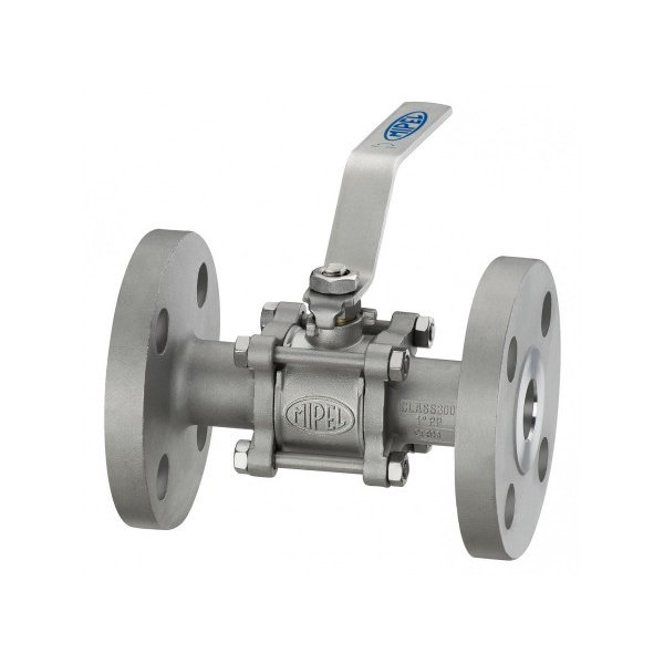 Válvula de Esfera Tripartidas Flangeada Classe 300